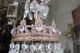 Antique French Basket Style Small Crystal Chandelier Ceilling Lamp Light 1940 ' S Chandeliers, Fixtures, Sconces photo 9