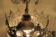 Antique French Basket Style Small Crystal Chandelier Ceilling Lamp Light 1940 ' S Chandeliers, Fixtures, Sconces photo 6