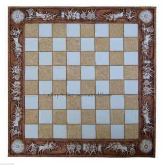 Battle Themed Chessboard - 45xm X 45cm photo