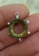 Pearce And Thompson Hallmarked Silver Victorian Pendant Metal Detecting Find British photo 2