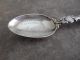 Sterling Silver Figural Shiebler Indain Souvenir Spoon Fort Ticonderoga Souvenir Spoons photo 5