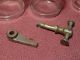 Antique Blood Letting Brass Instrument W/ 3 Glass Bleeder Cups Spigots Needle Surgical Tools photo 9