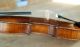 Fine Antique Handmade German 4/4 Fullsize Violin - About 120 Years Old String photo 5