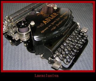 Restored Antique Adler 7 Standard Typewriter From 1923, .  Fabulous photo