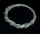 Viking Ancient Artifact Silver Twisted Ring Circa 700 - 800 Ad - 2459 - Scandinavian photo 3