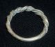 Viking Ancient Artifact Silver Twisted Ring Circa 700 - 800 Ad - 2459 - Scandinavian photo 4