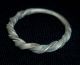Viking Ancient Artifact Silver Twisted Ring Circa 700 - 800 Ad - 2459 - Scandinavian photo 7
