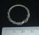 Viking Ancient Artifact Silver Twisted Ring Circa 700 - 800 Ad - 2459 - Scandinavian photo 8