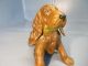 Vintage Austrian Bronze Painted Cocker Spaniel Dog Pipe Holder / Stand Metalware photo 2