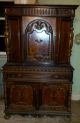 Antique Jacobean? Gothic? Elizabethan? Style Oak? Dining Room 6 Piece Make Offer 1800-1899 photo 5