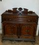 Antique Jacobean? Gothic? Elizabethan? Style Oak? Dining Room 6 Piece Make Offer 1800-1899 photo 6