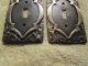 Vintage Ornate Single Gang Switch Plate Covers Ivy Design Antique Brass Switch Plates & Outlet Covers photo 1