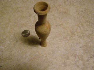 Ancient Terracotta Pottery Vessel,  Ancient Holy Land Or Roman? photo