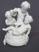 Pr Antique Sevres French Parian Porcelain Cherub Bisque Figurine Figure Putti Figurines photo 4
