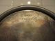 Antique Victorian Biscuit Cracker Jar Handle Silver Lid Crescent China England Jars photo 11