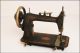 Vtg Minnesota Sewing Machine Model F Stencil Head Crank Steampunk Loft Cast Iron Sewing Machines photo 7