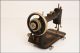 Vtg Minnesota Sewing Machine Model F Stencil Head Crank Steampunk Loft Cast Iron Sewing Machines photo 8