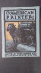 The American Printer - 10 Rare Art Nouveau Covers 1901 To 1908 Art Nouveau photo 5