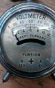 Vintage Volt Meter Gauge - Steampunk Retro Antique Cool Electricity Decorative Other Antique Science Equip photo 3