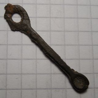 Roman Period Bronze Votive Spoon Amulet Pendant 100 - 300 Ad Vf, photo