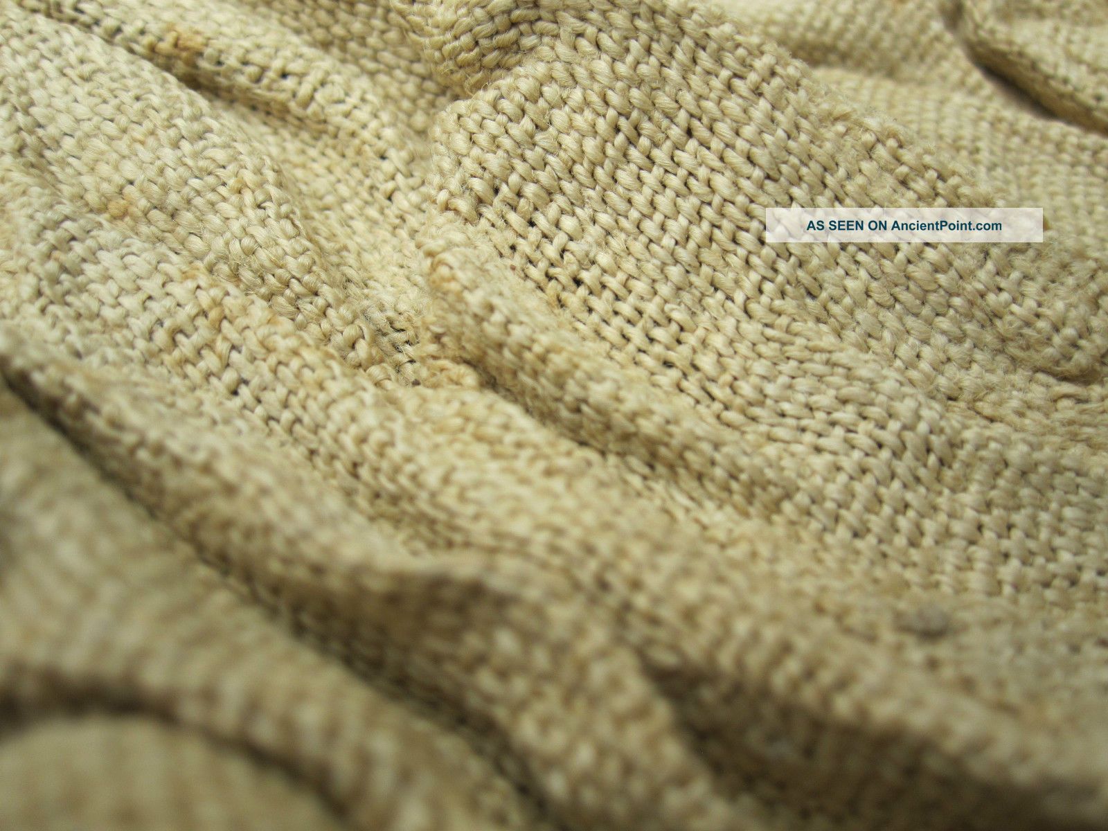 Large Fragment Of Ancient Egyptian Mummy Wrapping Linen Cloth 730 332 Bc