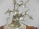 The Tree Of The Plum Of Virgin Silver.  Bonsai Tree.  A Work Of Mitunori. Other Antique Sterling Silver photo 7