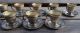 Lenox Demi Tasse Porcelain Inserts Sterling Silver Holder And Saucers Cups & Goblets photo 2