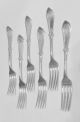 Rogers Princess 1879 6 Aesthetic Dinner Forks Flatware & Silverware photo 1