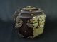 B6527: Korean Ly Dynasty Wooden Container For Article Case Box,  Copper Fittings Korea photo 1