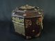 B6527: Korean Ly Dynasty Wooden Container For Article Case Box,  Copper Fittings Korea photo 3