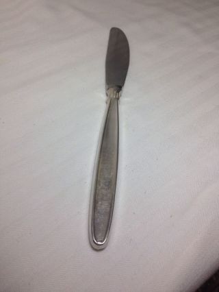 E.  Dragsted Denmark Sterling Silver Butter Knife 8 3/8 