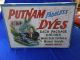 Putnam Fadeless Dyes Lithograph Tin & Wood Advertising Store Display Cabinet Display Cases photo 3