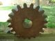 Industrial Large Gear Mold Pattern,  Steampunk Composite Wood,  Foundry Block Huge Industrial Molds photo 2