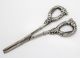 Vintage Early 20c Pair Sterling Silver Grapevine & Bunch Motif Grape Shears Other Antique Sterling Silver photo 2