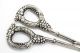 Vintage Early 20c Pair Sterling Silver Grapevine & Bunch Motif Grape Shears Other Antique Sterling Silver photo 4