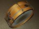 Antique 1930 ' S Slingerland Maple Snare Drum - 6 Thumb Screw Lugs - Cloud Badge Percussion photo 9