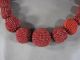 Old Chunky Coral Bead Necklace 20 Inch 120 Grams Necklaces & Pendants photo 9