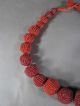 Old Chunky Coral Bead Necklace 20 Inch 120 Grams Necklaces & Pendants photo 3