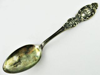 Antique Boston,  Massachusetts Alvin Sterling Silver Souvenir Spoon photo