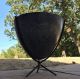 Vtg 50s Kimball Fiberglass Bullet Planter Retro Atomic Mid Century Modern Tripod Mid-Century Modernism photo 1