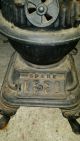 Vintage Salesman Sample Spark Mini Pot Belly Stove Grey Iron Casting Co Usa Made Stoves photo 1