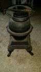 Vintage Salesman Sample Spark Mini Pot Belly Stove Grey Iron Casting Co Usa Made Stoves photo 3