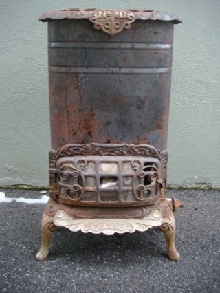 Antique Lawson 10 Gas Heater photo