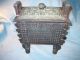 Vintage Heavy Cast Iron Censer Converted To Bar Ice Bucket With Lid Taiwan Ice Boxes photo 4