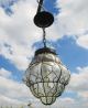 Vintage Small Caged Chandelier Alibaba Style Glass Ceiling Light Lamp Chandeliers, Fixtures, Sconces photo 1