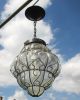 Vintage Small Caged Chandelier Alibaba Style Glass Ceiling Light Lamp Chandeliers, Fixtures, Sconces photo 3