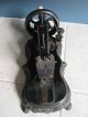 Large Antique Cast Iron Figural Head With Helmet Sewing Machine 1800 ' S Sewing Machines photo 10