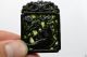China ' S Carving Natural Jade Nephrite Black Jade Pendant Fish Necklaces & Pendants photo 2