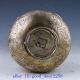 Chinese Silver Copper Five Toad Sculpture Vase W Qianlong Mark Vases photo 4
