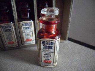 Drugstore Pharmacy Apothecary Mercuro - Chrome Nos Box photo